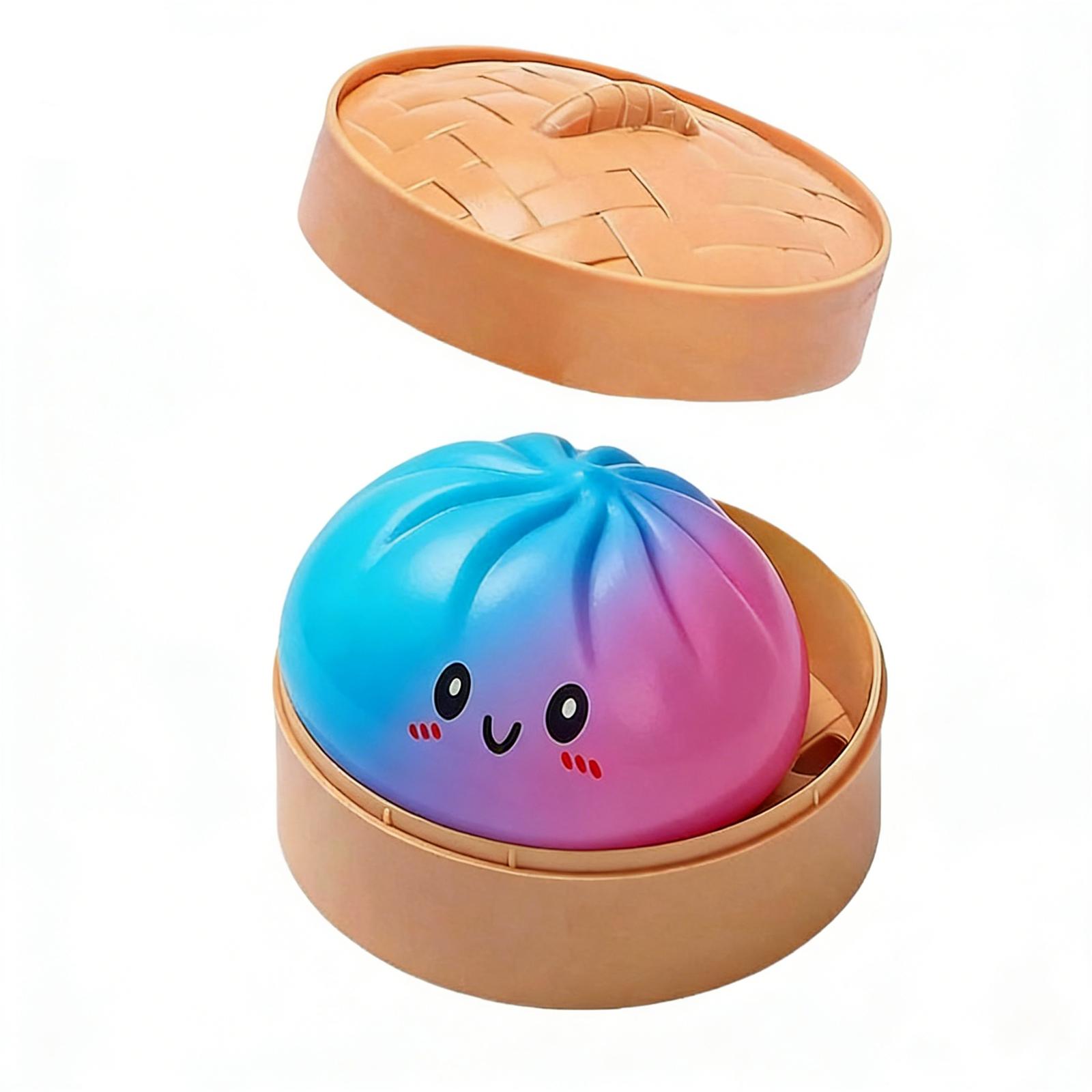 

Steamed Bun Sensory Toy, Dough Ball Stress Relief Toy, Stretchy Stress Ball Toys For ADHD One Size