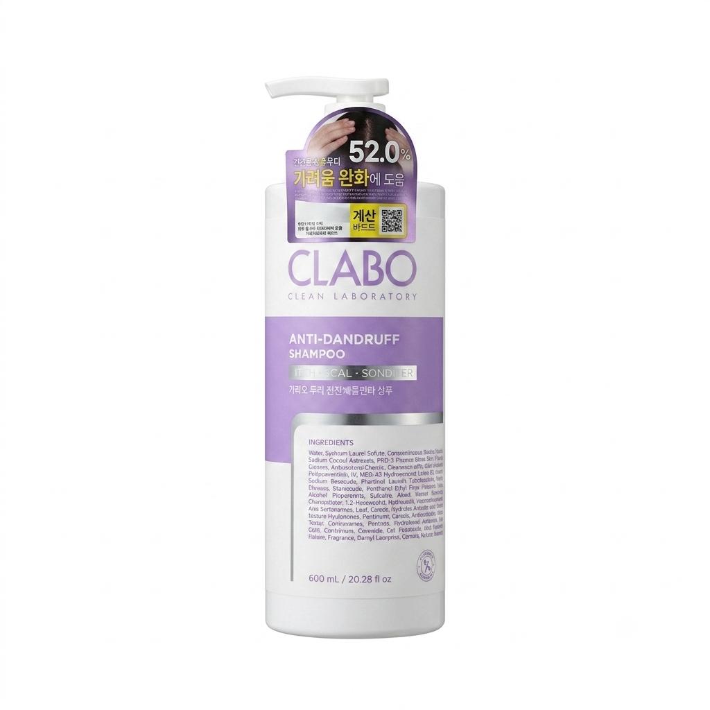 Clabo Itchy Scalp Soothing Anti-Dandruff Shampoo 600ml