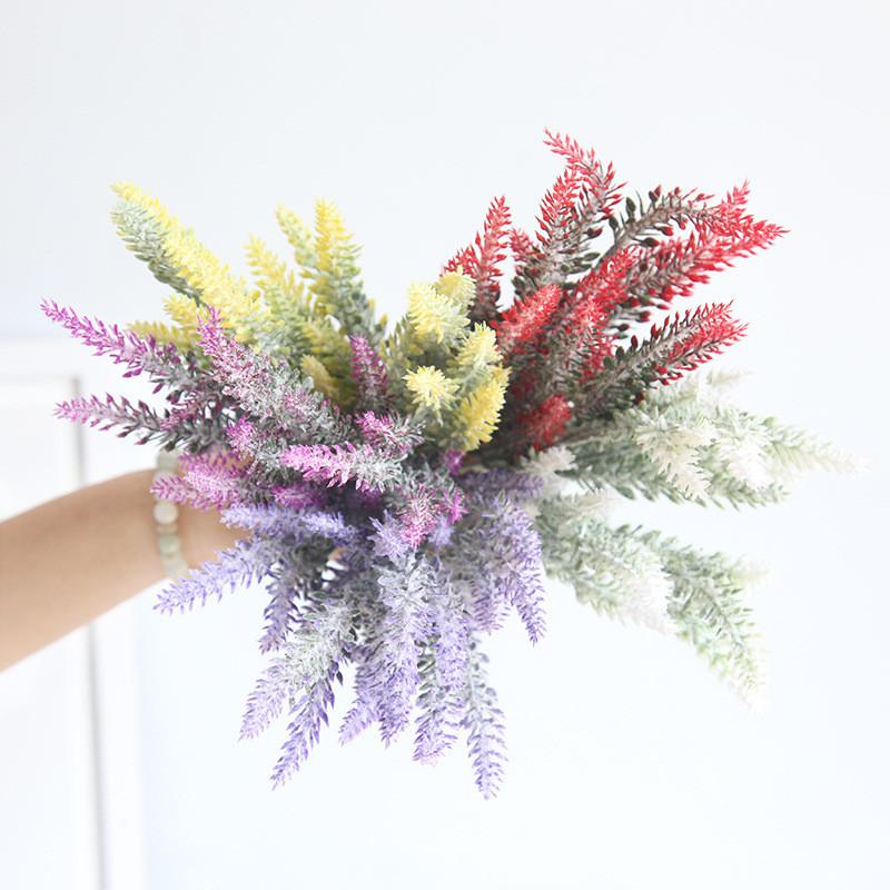 Flower Artificial Lavender Arrangement Garden Office Wedding Outdoor Decoration
