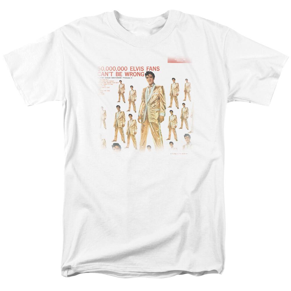 Elvis 50 Million Fans T-Shirt to 5X XXL