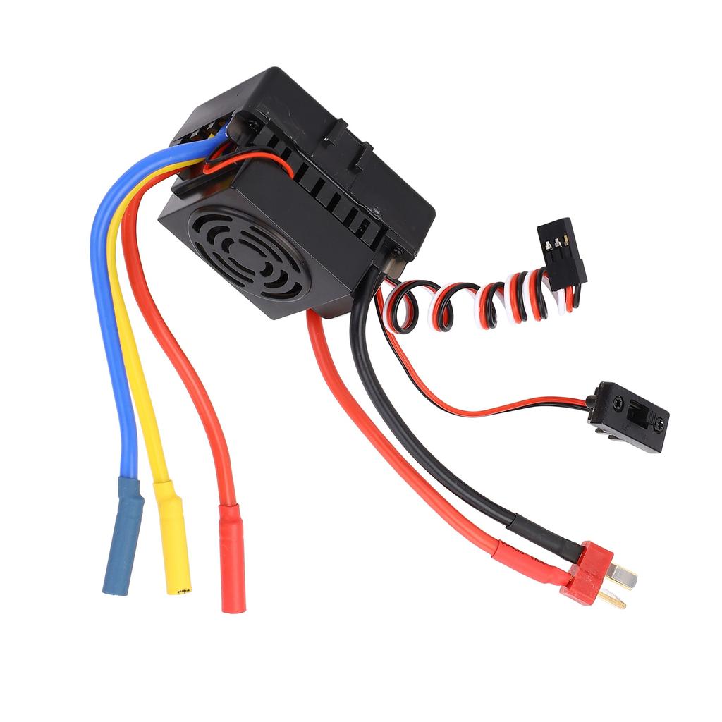 Brushless ESC for 1/10 RC Car 60A Electronic Speed Controller Noninductive Waterproof