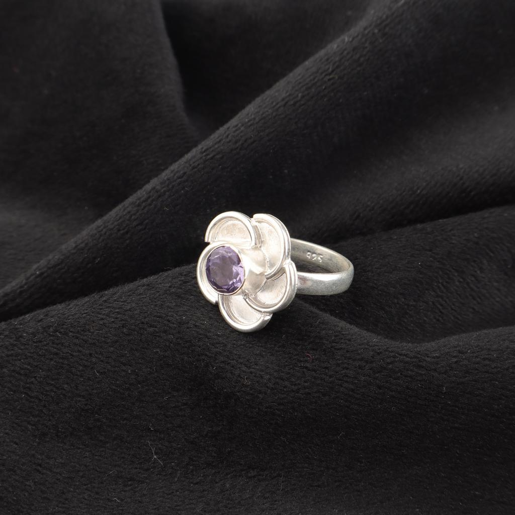 Wonderful Iolite Ring Gemstone Jewelry, 925 Solid Sterling Silver Ring, Handmade Jewelry Ring, Gift For Women