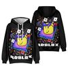 Spiel Kreativ Cartoon Trendig 3D Druck Anime Peripherie Kapuzensweatshirt Hoodie für Männer und Frauen Geschenke 14 Farben
