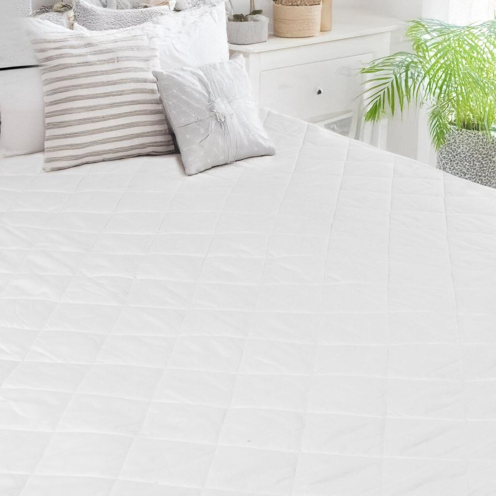 Heated Mattress Pad 150 X 80 Cm Electric Bed Warmer with Timer Auto Off