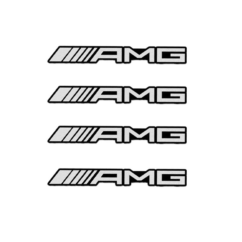 Metall Bil Lyd Styling Klistremerke Dekorasjon Auto Emblem Dekaler For Mercedes Benz Amg W205 W211 W204 W212 W176 W221 W169 W177