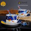 Picasso Bone China Flying Cup & Saucer Set