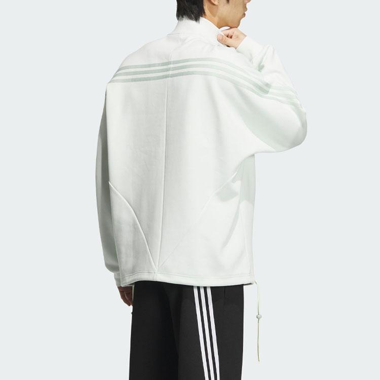 Adidas X Yang Guidong Collaboration FW23 Half-Zip Pullover Jacket Unisex Jacket Linen-Green JE1121