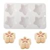 Flower-Shaped Silicone Cake Molds French Mousse Cake Molds Home Baking Tools Kitchen Styling And Baking Supplies