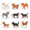 Small Shiba Inu Labrador Collie Bulldog Chihuahua Dog Model Toy For Home Decor And Collectors