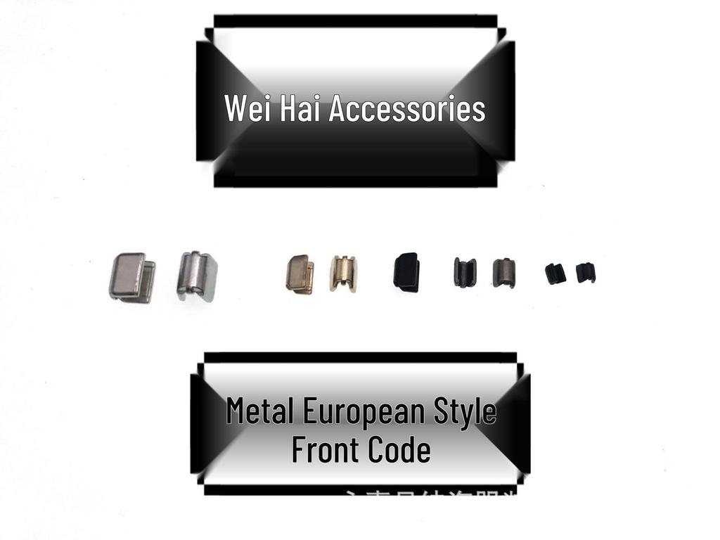 Metal Zipper Top & Bottom Stops: No. 3, 5, 8, 10 | I-Shaped, U-Shaped, Four-Pronged Codes
