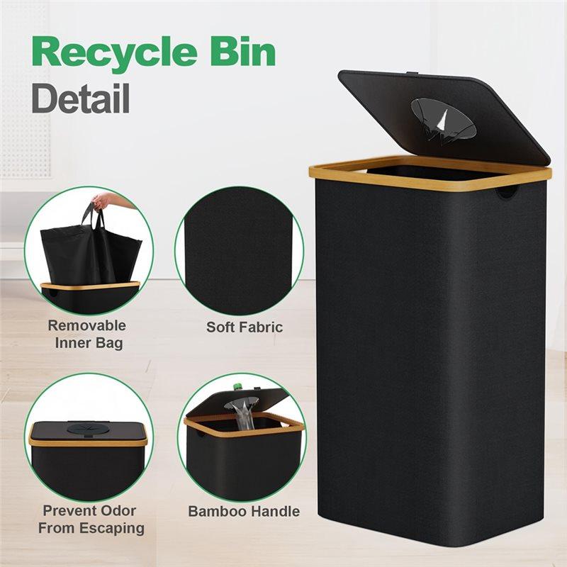 Fresh Recycling Box, Deposit Bottle Collector, Bottle Storage Box, Oxford Cloth, Laundry Basket, Indoor Garbage Bin