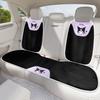 Kuromi Universal Seat Covers Single Piece Rear Car Seat Cushion Sweat Absorbing Plush Material Suitable for All Seasons