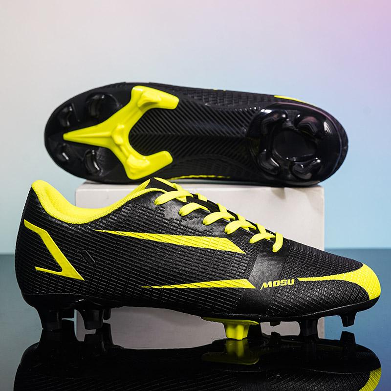 2025 Mode Herren Fußballschuhe Kinder Lange Stollen Professionell TF/FG Outdoor Fußballschuhe Rutschfeste Sneaker Jungen Trainingsfuß