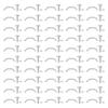 For 5050 LED Strip Light Bar 50*Clips+50*Screws/100*Clips+100*Screws Ultra-Thin