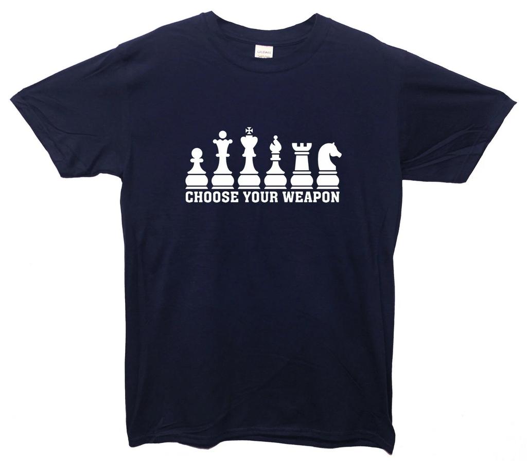 Choose Your Weapon T-Shirt (Queens Gambit Inspired)