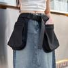 Adjustable Waistband Gardening Waist Belt Apron Bag with Multiple Pockets for Tool Storage Carpenters Utility Tool Bag