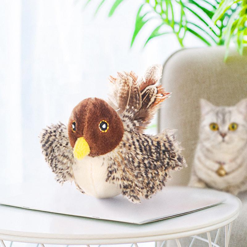 Jucării interactive pentru pisici. Păsări zburătoare.