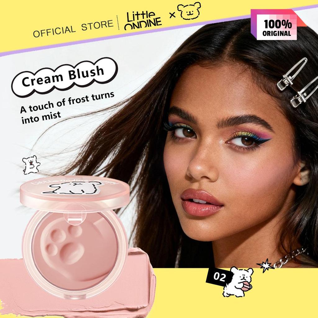 LITTLE ONDINE Cream Blush 5.5g/0.18oz (7 Color Options)