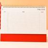 Portable Premium Paper 2026 Desktop Calendar Stable Base Writable Memo Daily Planner Standing Table Planner Home Decor