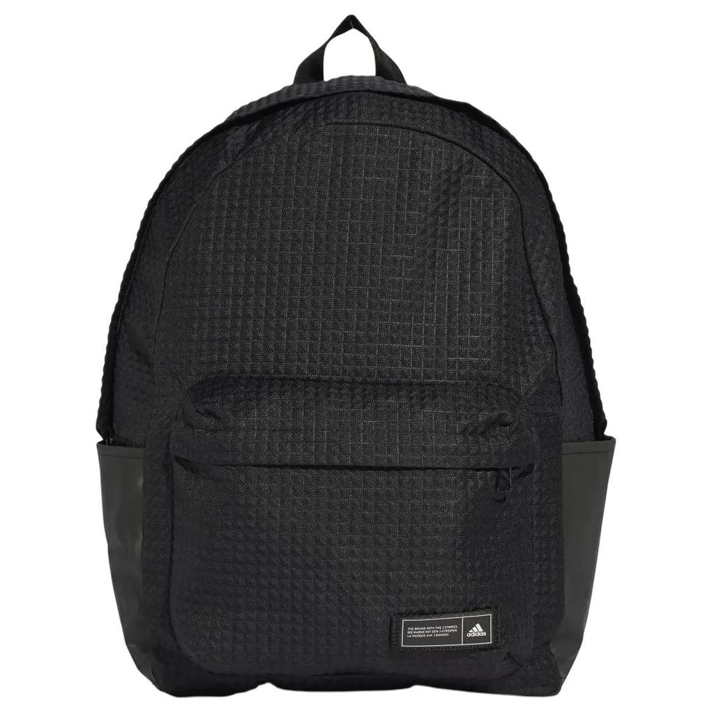 Adidas Fabric Backpack Medium Size Unisex Black Adidas IM5527