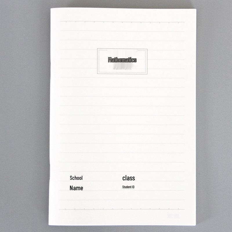 Wow Oh A5/B5 Spiral Bound Notebook - Lined & Grid, Thick Pages, Student Stationery