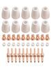 Extended Use Plasma Cutting Tips Pack of 10 Electrodes and More Total 30pc