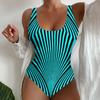 2024 Coverup Swimsuit Womens Onepiece Slimming Plus Size Stylish Hot Spring Swimwear
