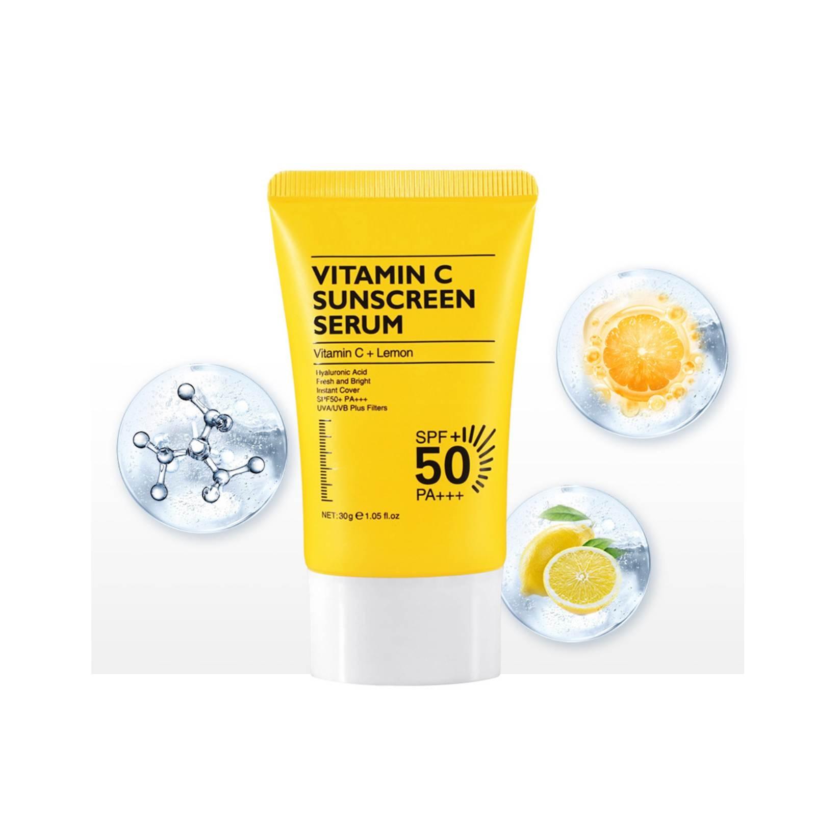 

Sunscreen, Whitening Spots, Repairing Sunscreen, Ceramide Skin Barrier, Brightening, Lightening And Lightening Dark Spots, Skin Moisturizing 30g One Size белый