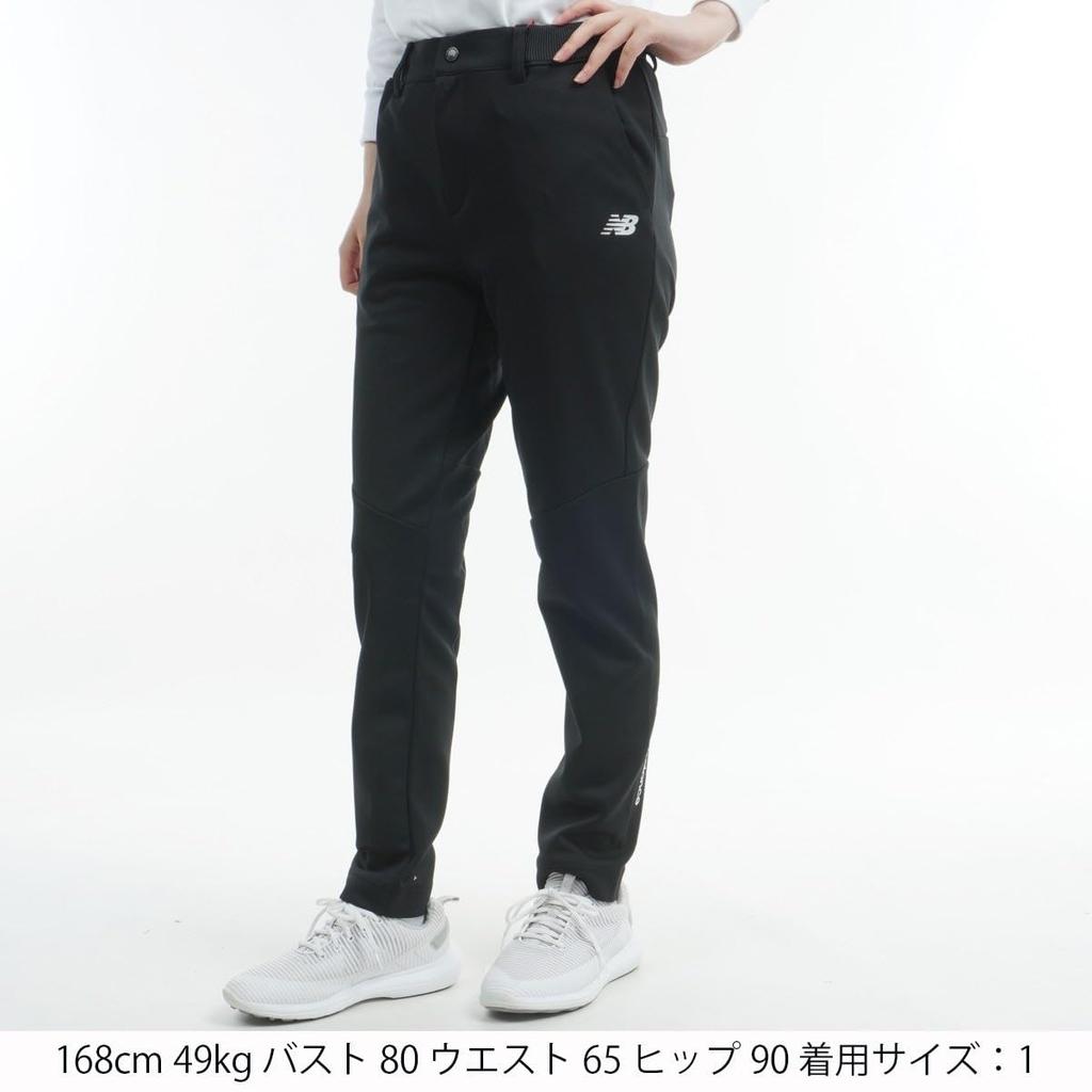 Golf sweatpants 1 [New Balance] (stretch/shape retention) / Women's / 012-4236504 010_Black [M]