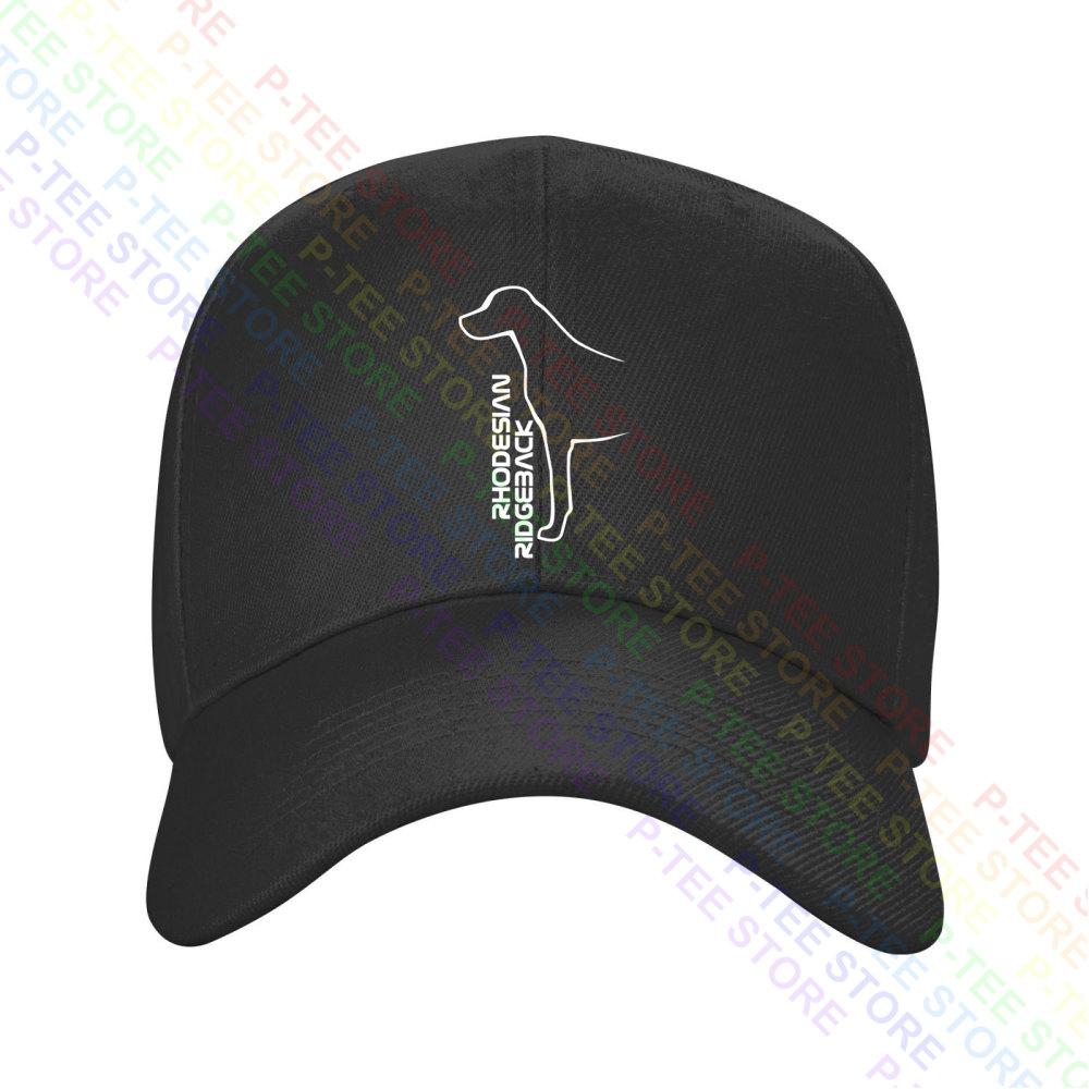 Rhodesian Ridgeback Dog Breed Dogeria Baseball Cap Snapback Caps Knitted Bucket Hat