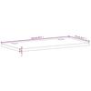 VidaXL Dessus de bureau 110x55x2,5 cm bois massif de hêtre 356085