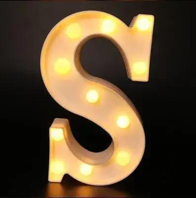 Wedding Decorative Name Number letters LED Lights Luminous Number Lamp Party Baby Bedroom Decoration Home Night Light