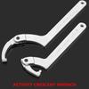 Adjustable Hook Wrench 19-51mm/32-76mm/51-121mm/115m-170mm C Hook Wrench Stainless Steel Hook Wrench Joint Hook Wrench