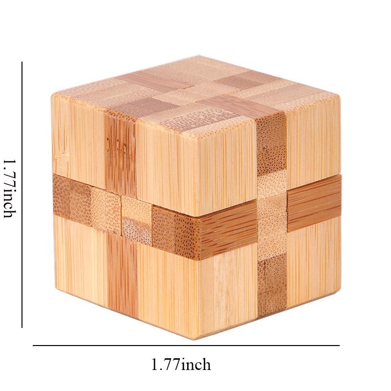 Kong Ming Lock Lu Ban Lock en bois, jouet éducatif pour enfants, puzzle 3D Montessori, jeu de déverrouillage, jouets pour adultes