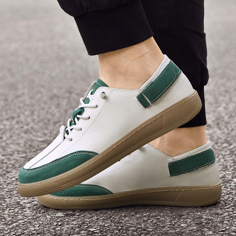 Pánská obuv z pravé kůže v britském stylu Trend Pohodlná obuv pro volný čas Mokasíny Pánské ploché boty