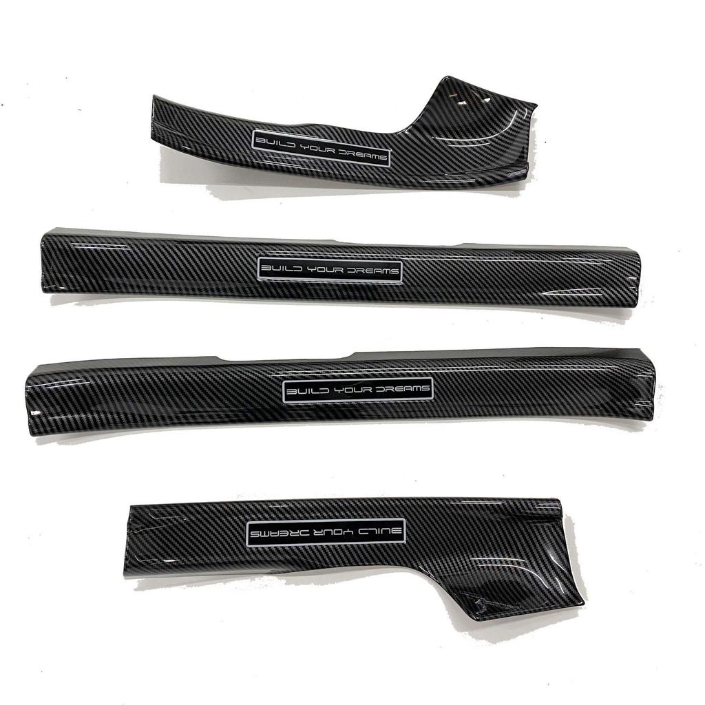BYD Han Carbon Fiber Door Sill & Bumper Guard Strips for Interior/Exterior Protection