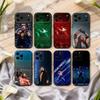 A-Aj Powerful S-Styles-S Phone Case For iPhone 17,16,15,14,13,12,11 Plus,Pro Max,XS,Soft Silicone Black Cover