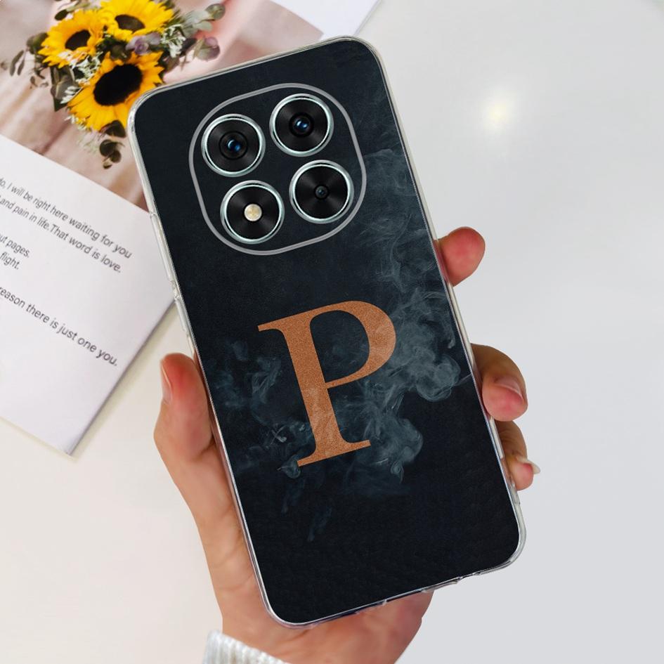 For Xiaomi Redmi Note 14 Pro 5G Case Fashion A Z Letters Soft Clear Silicone Back Cover For Redmi Note 14 Pro Plus Note14 Fundas