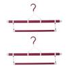 Amemari Kimono Hangers (Set of 2) - Made In Japan, Premium Kimono Hangers with Obi Hanger, Foldable and Extendable, Compact Design for Kimono, Clothes