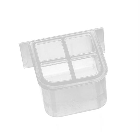 Parrot Feeder Drinker Bird Food Box Hanging Bowl Transparent Anti-Spill Water Tank Cage Birds Supplies Pet Plastic Food Container