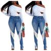 DZ2042-A1 European and American Women's Casual Fashion Jeans