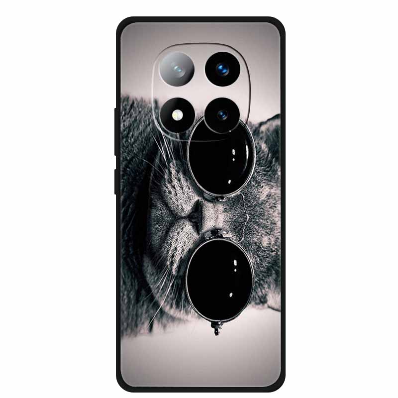 For Redmi Note 14 Pro+ Case Animals Soft Silicone TPU Phone Cases Back Cover For Redmi Note 14 Pro Plus 5G Wolf Shockproof Capa
