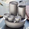 Pure Titanium Portable Travel Tea Set