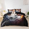Erosebridal Tree of Life Comforter Cover Sun and Moon Bedding Sets, Gothic Bohemian Duvet Cover Twin 2Pcs Trippy Galaxy Stars Bedding with 1