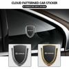 Car Styling 3D Shield Metal Emblem Badge Sticker Decoration Decal For CT200H ES250 ES300H IS250 IS200 GS300 GS460 GX470