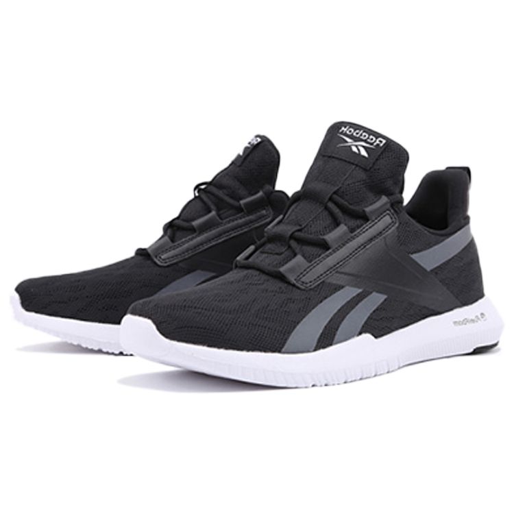 Reebok Reago Pulse 2.0 Bequeme Low-Top Laufschuhe Herren Sneaker Schwarz EH3194