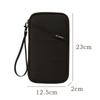 Unisex Passport and Ticket Holder, Anti-theft Multifunctional Travel Document and Credit Card Bag