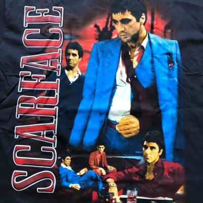 Marino Morwood  Scarface Short Sleeve Black Size S To 2345 Xl Men's Shirt Kh374 Unisex T-Shirt