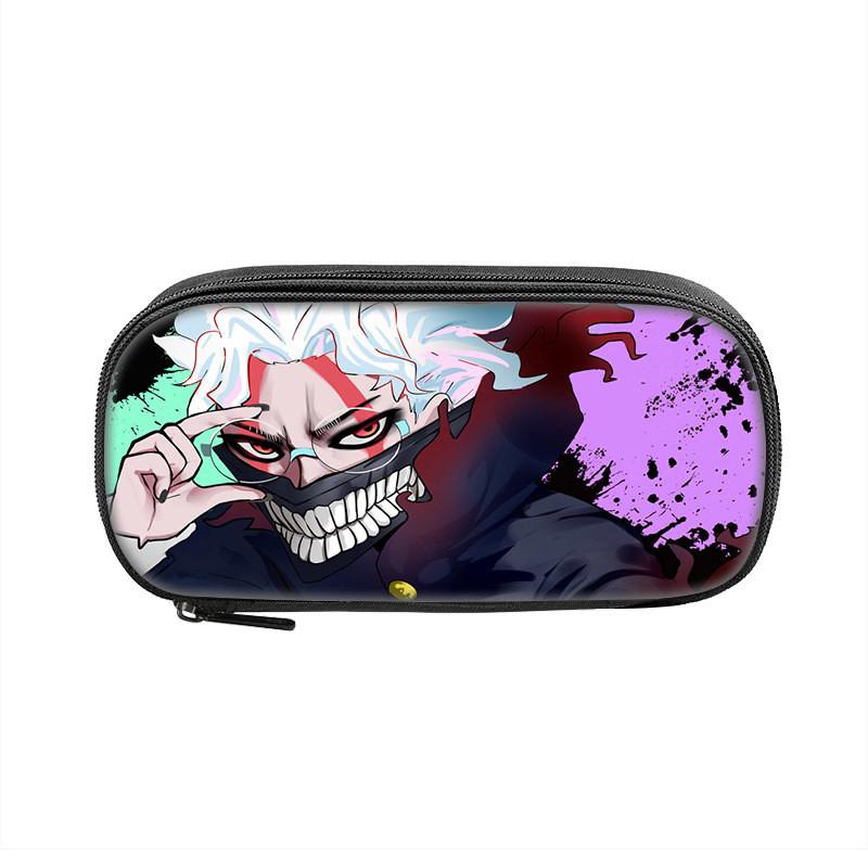 Dandadan Pencil Case With Polyester Material For Students And Kids