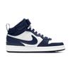 Nike Court Borough Mid 2 White Blue Void GS Sneakers CD7782-107